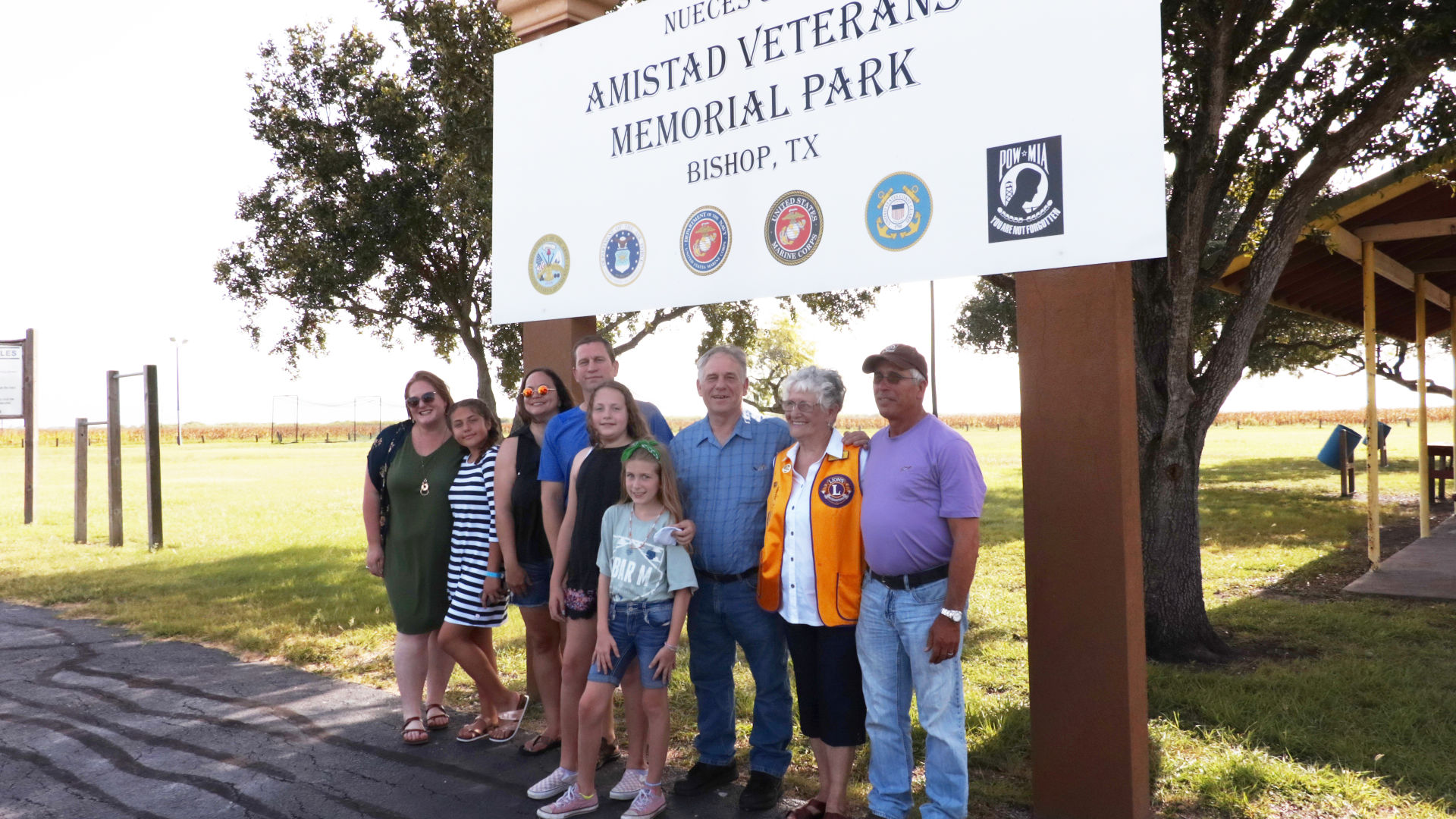 Bishop Lions plant memorial tree
